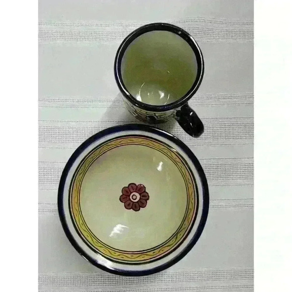 Talavera - Small Cup and Bowl - Picture 2 of 5